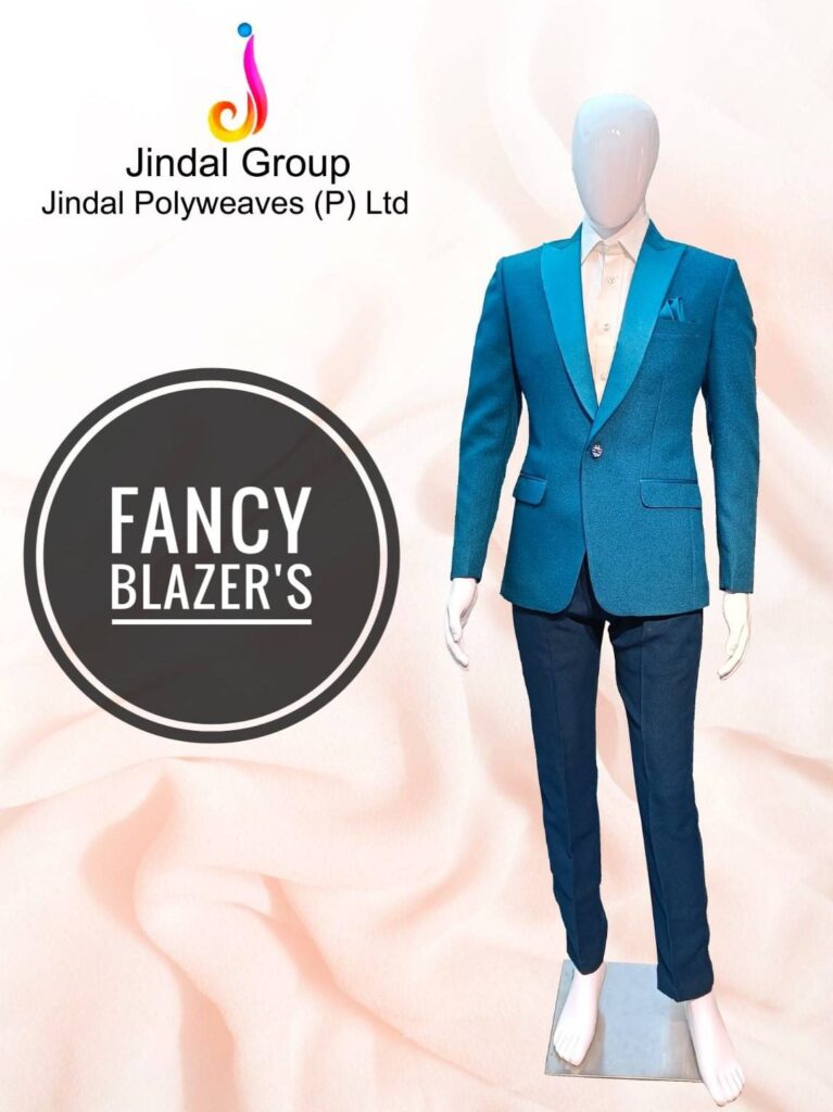 Fancy Blazer — Teal (Tuxedo Style)