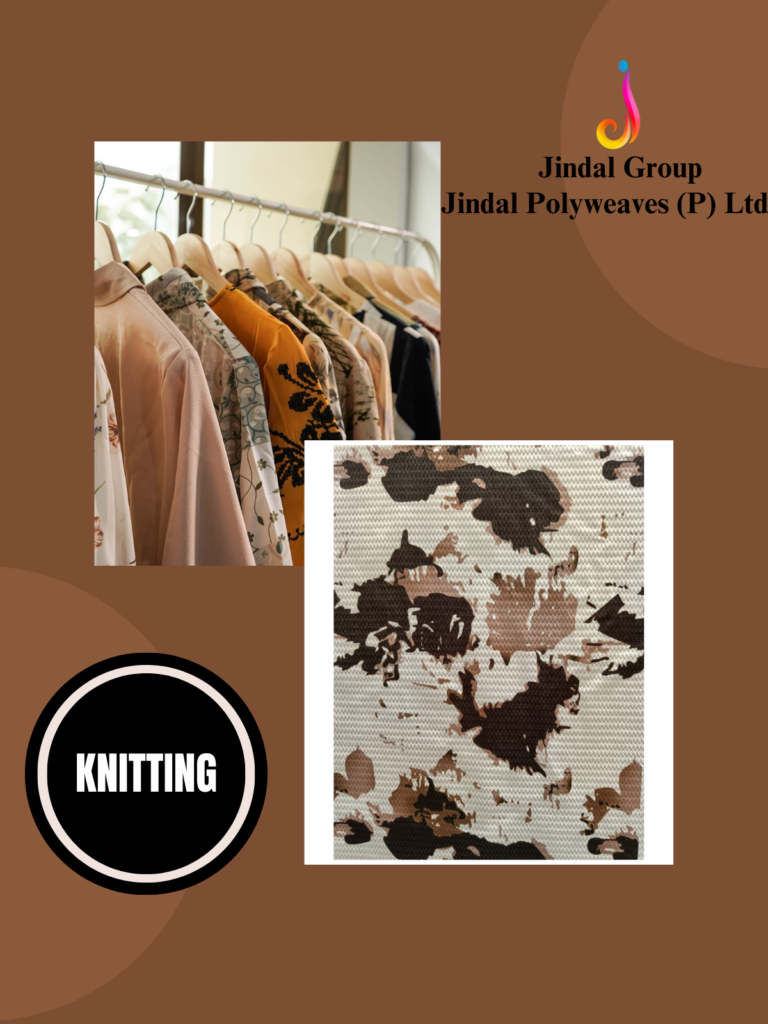 Printed Raschel Knit — Earth Abstract