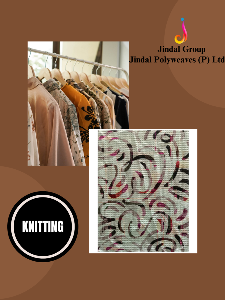 Printed Raschel Knit — Swirl