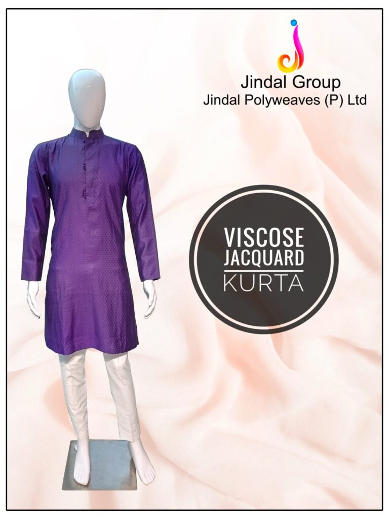 Viscose Jacquard Kurta (Men’s)