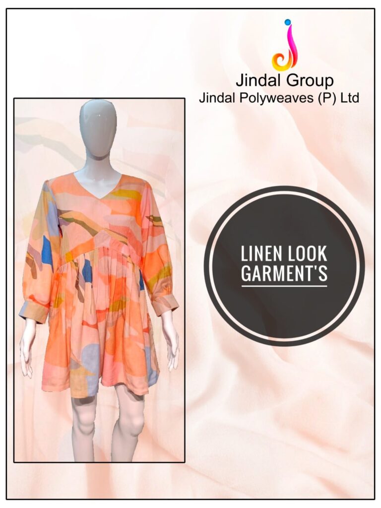 Linen-Look Western Wear (Printed)