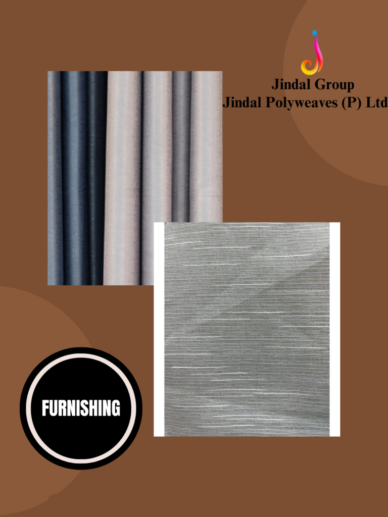 Solid Drapery + Slub Texture (Navy & Beige)